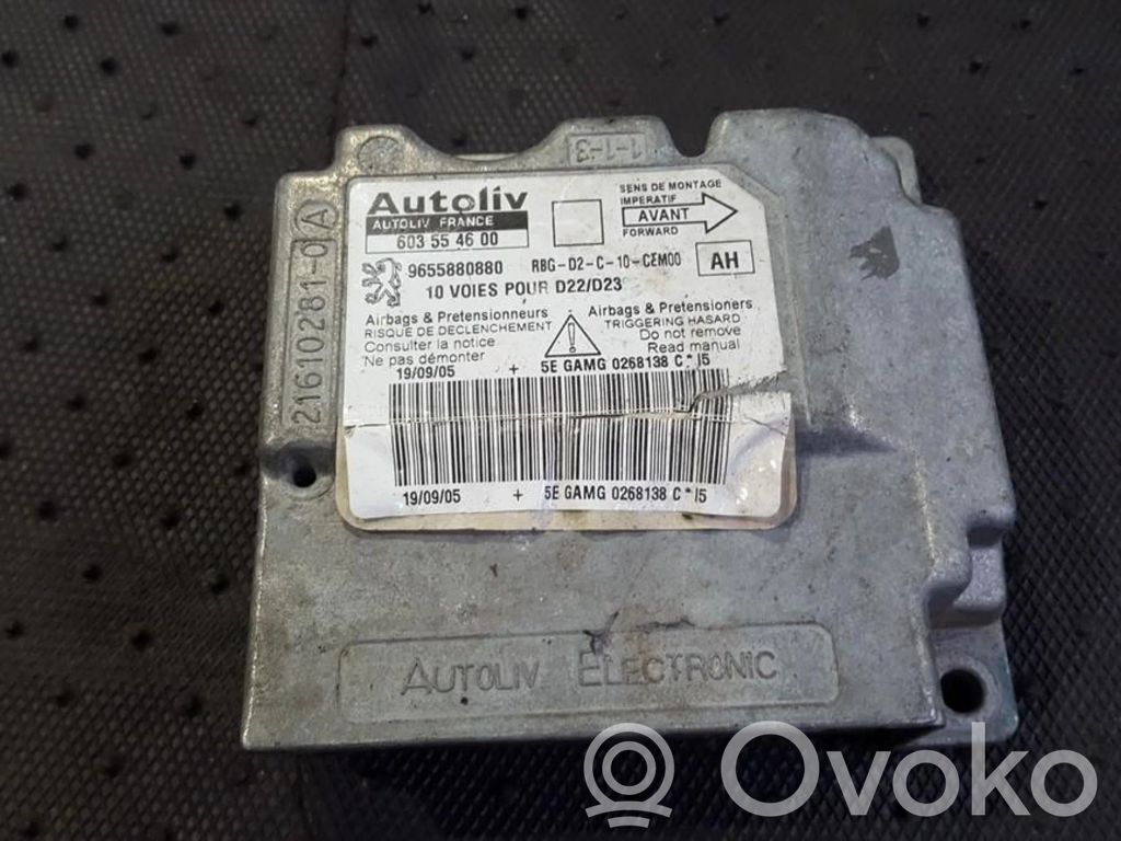 Peugeot 407 Centralina/modulo airbag