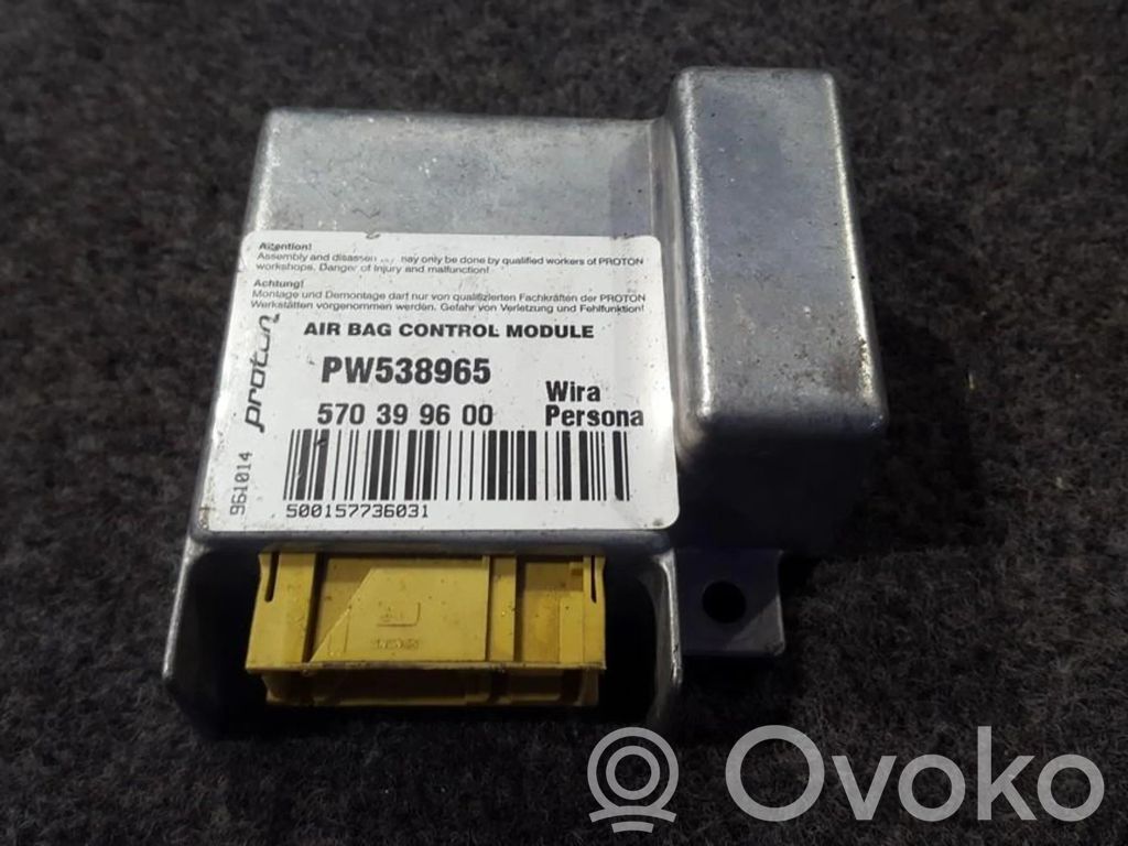Sterownik / Moduł Airbag   WP538965,570399600,961014,WP538965