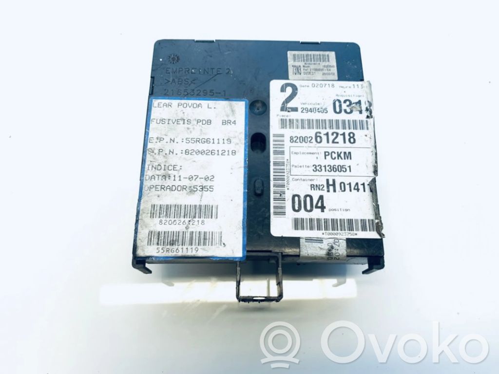 Renault Vel Satis Fuse box set 