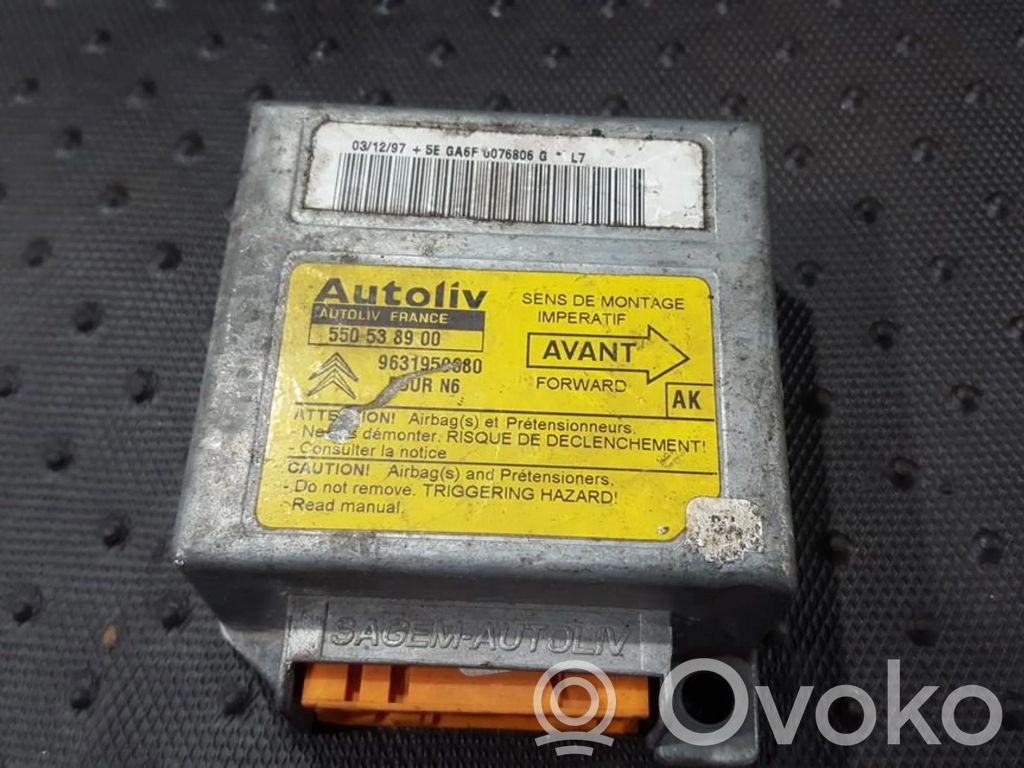 Citroen Xsara Centralina/modulo airbag 