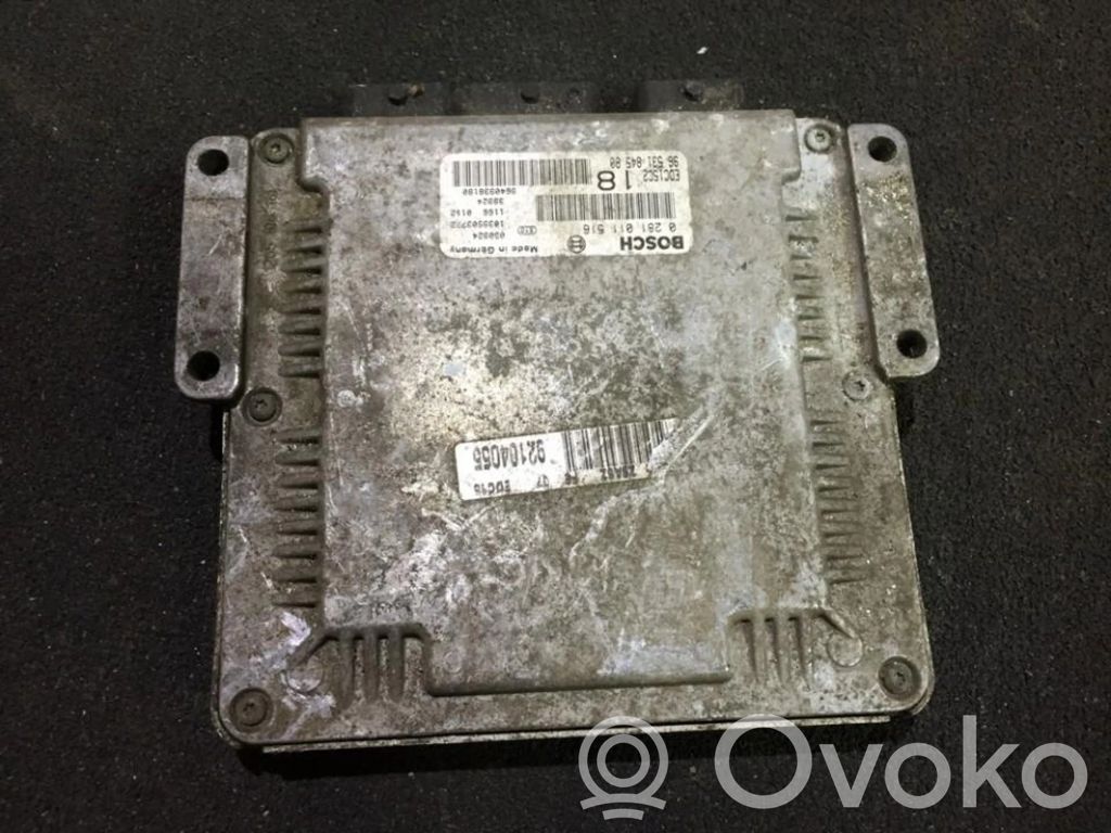 Peugeot 607 Engine control unit/module 