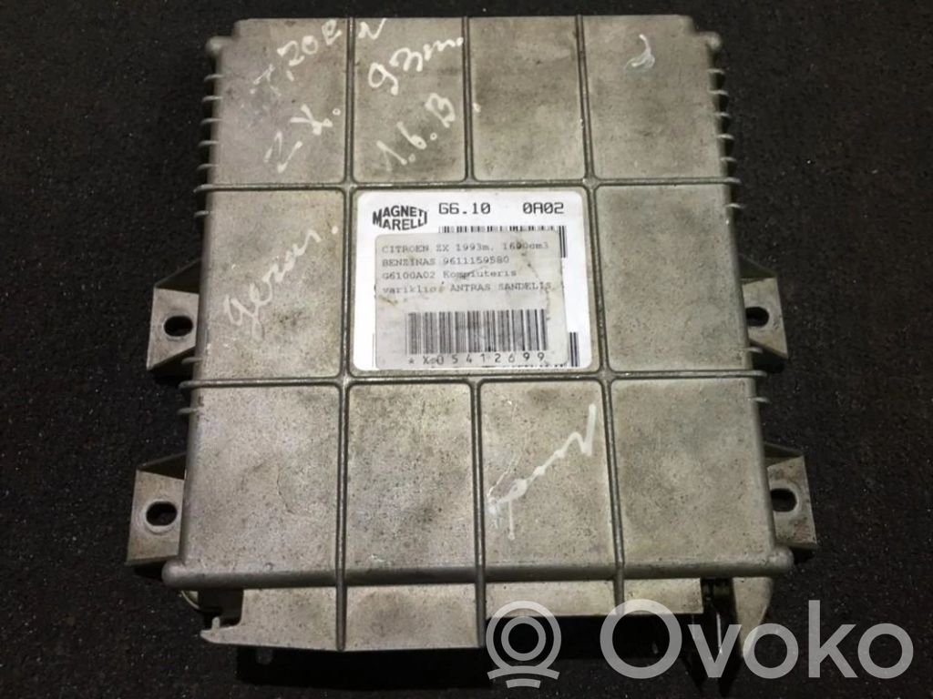 Engine control unit/module   9611159580,G6100A02,9611159580,G6100A02