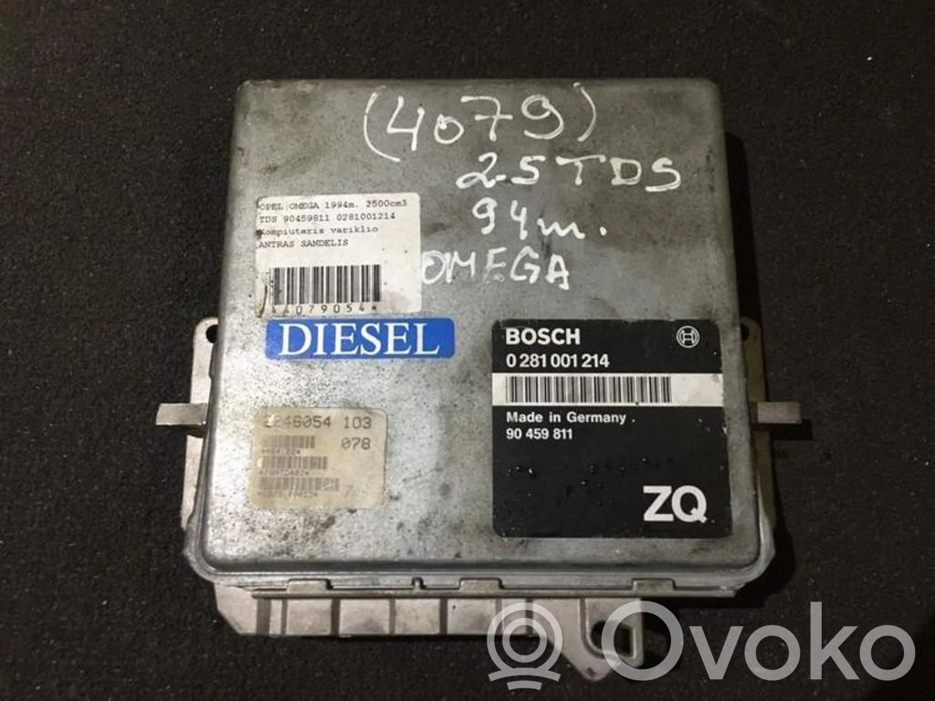 Unitate/modul de control motor   0281001214,90459811,0281001214,90459811