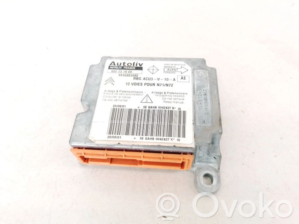 Citroen Xsara Airbag control unit/module 