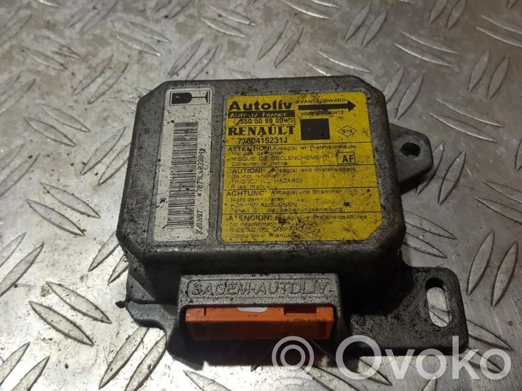 Renault Scenic I Unitate/modul de comandă airbaguri 