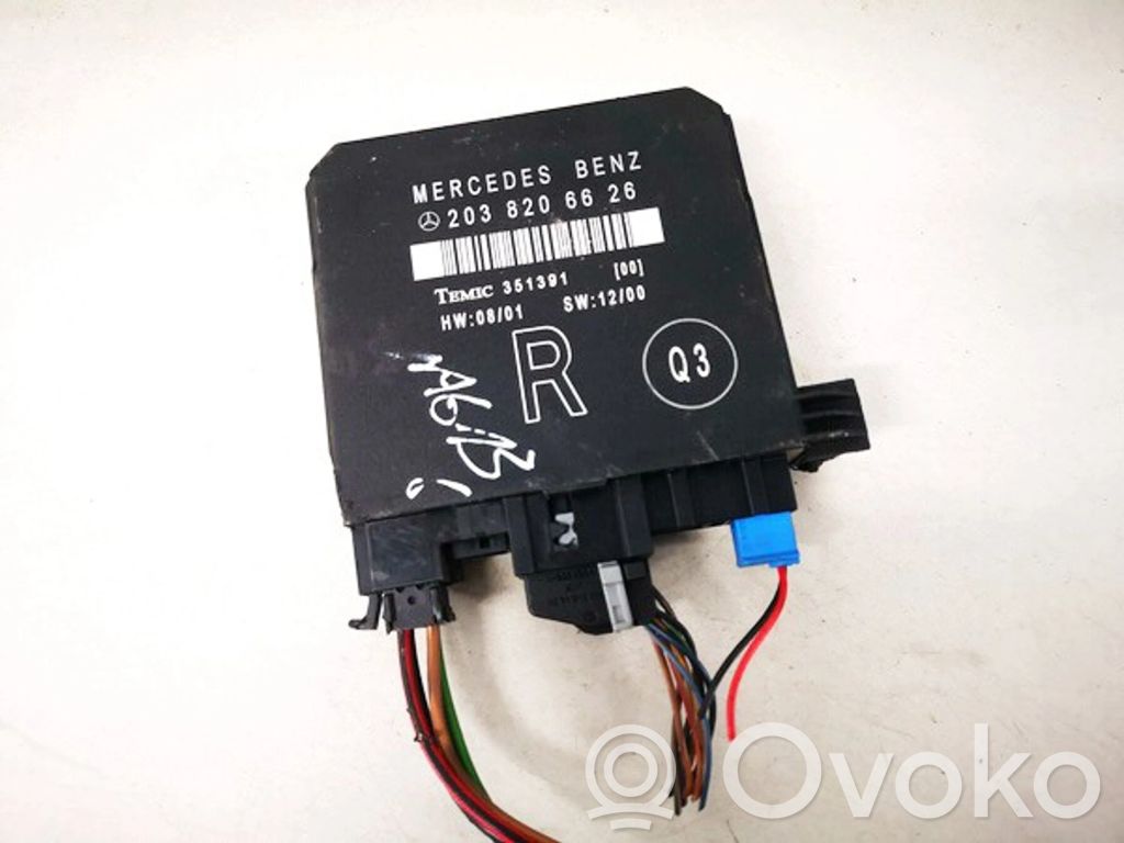 Mercedes-Benz C W203 Centralina/modulo portiere