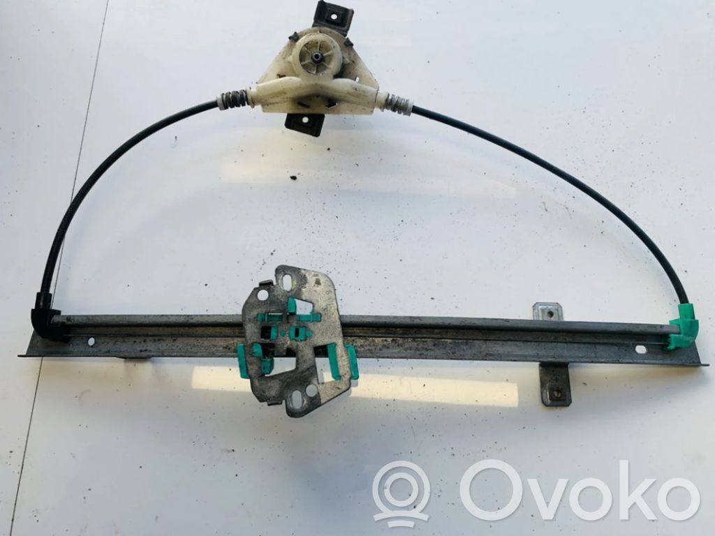 Regulador con motor de la ventanilla de la puerta corredera
