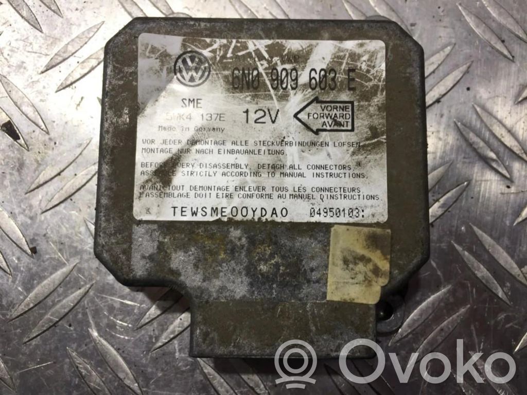 Volkswagen Polo III 6N 6N2 6NF Centralina/modulo airbag