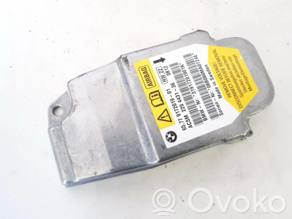 Unidad de control/módulo del Airbag   6577917201901,6577917201901,2204431360812,31917201901K,6577917201901,6577917201901