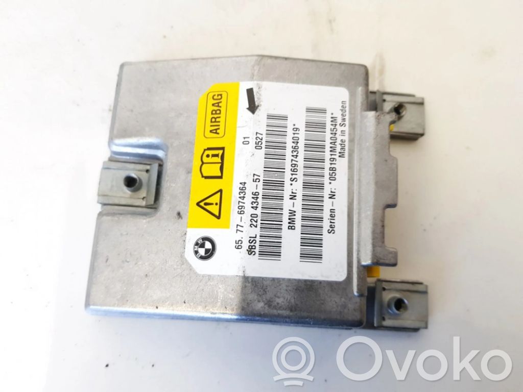 BMW 5 E60 E61 Sterownik / Moduł Airbag 