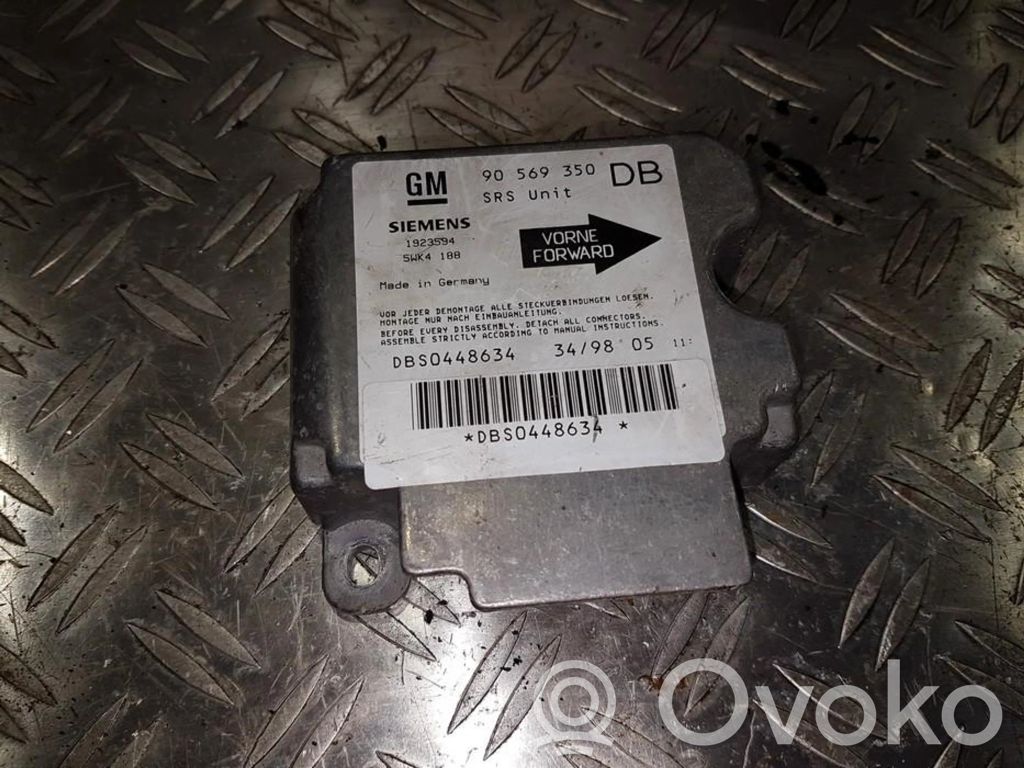 Unidad de control/módulo del Airbag   90569350,5WK188,5WK188,90569350