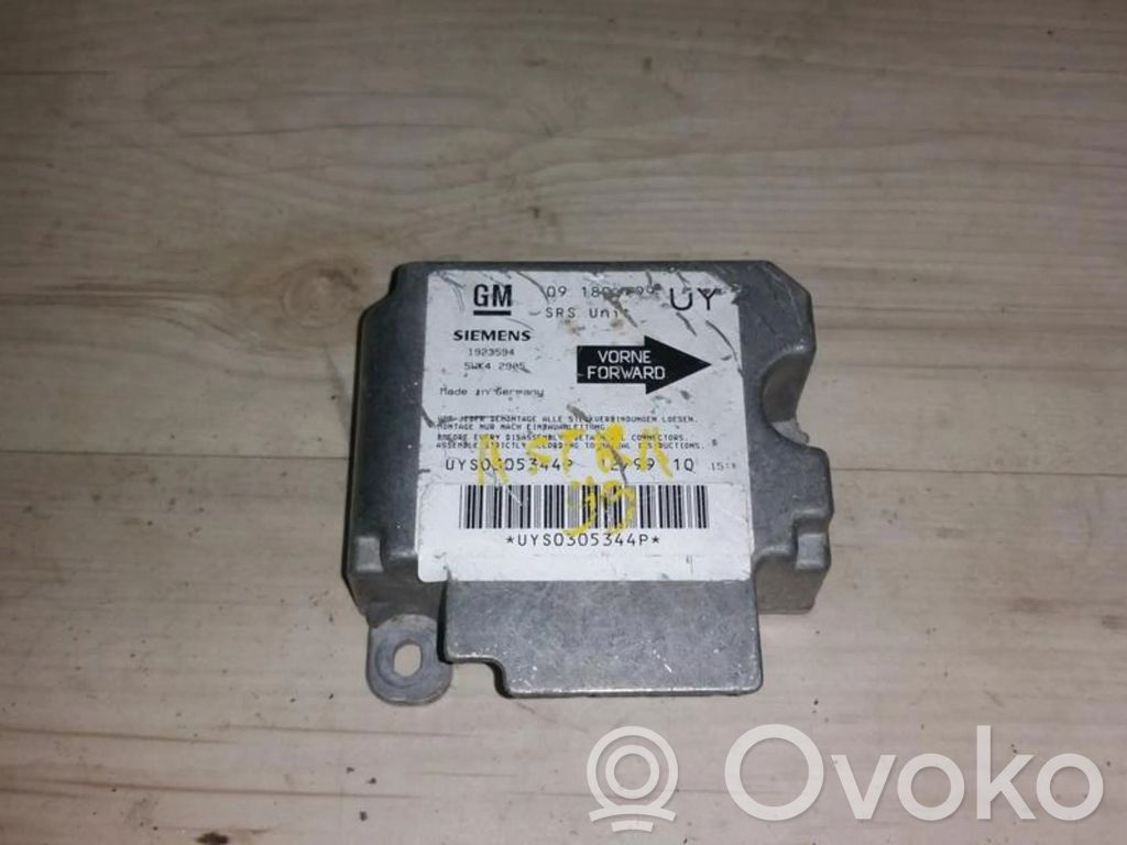 Opel Astra G Centralina/modulo airbag
