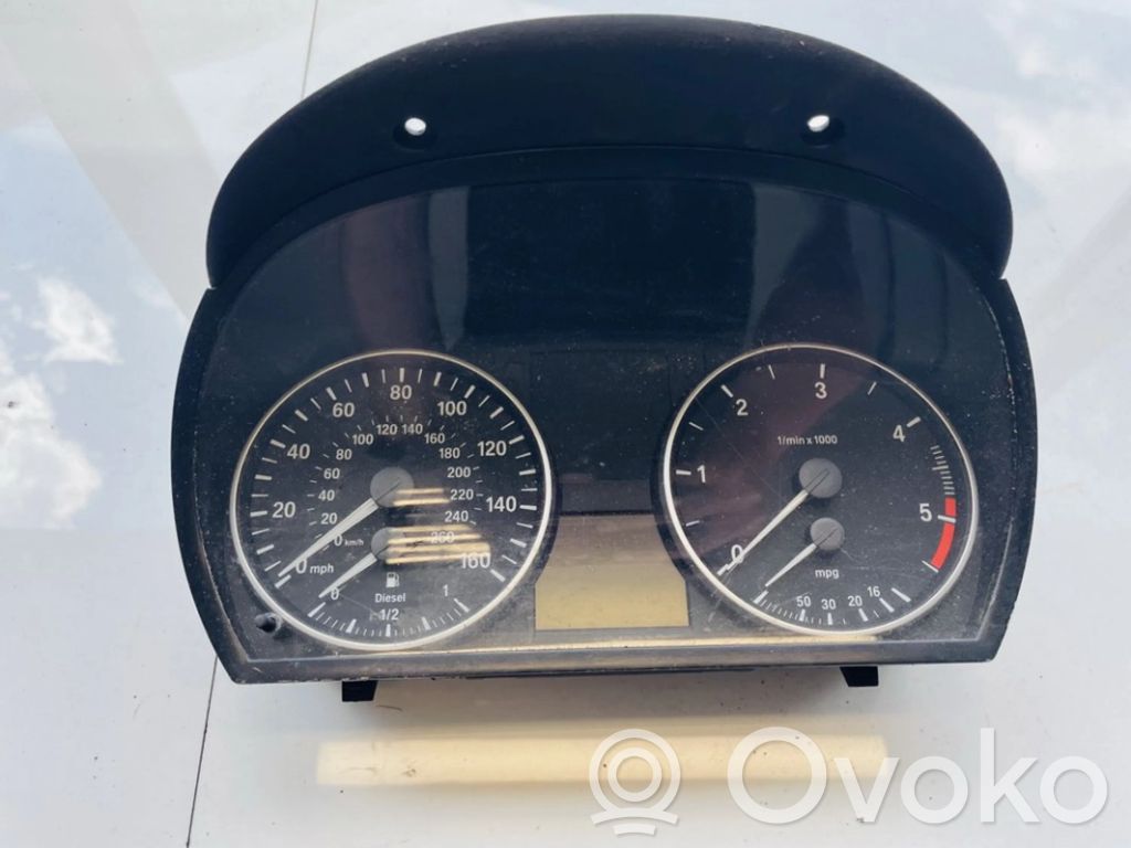 BMW 3 E90 E91 Licznik / Prędkościomierz 