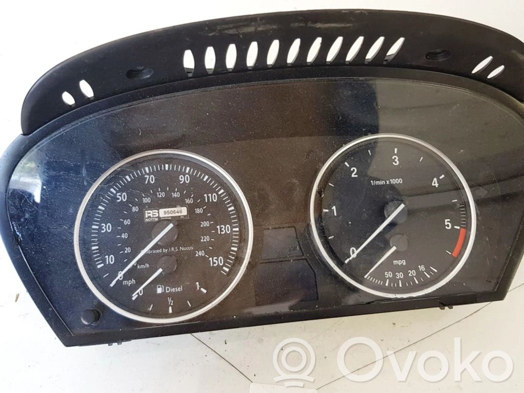 BMW 5 E60 E61 Speedometer (instrument cluster) 