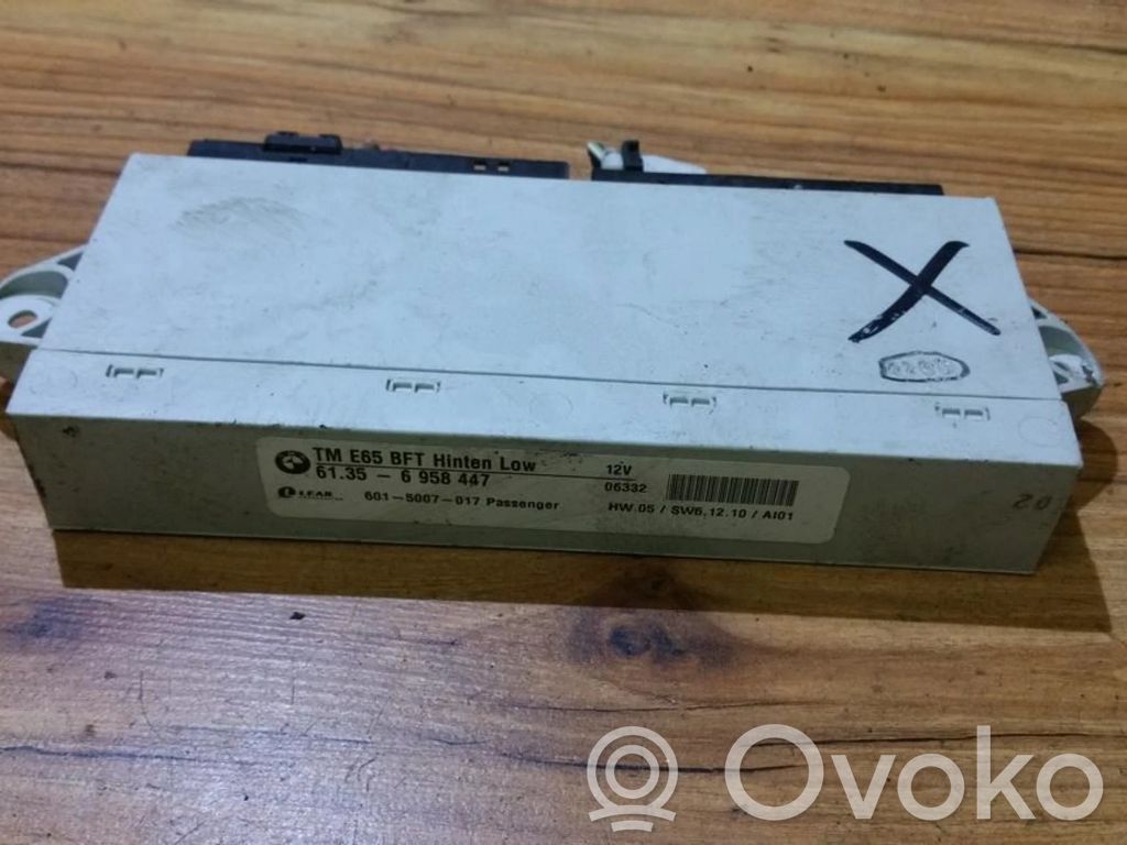 BMW 7 E65 E66 Otras unidades de control/módulos 