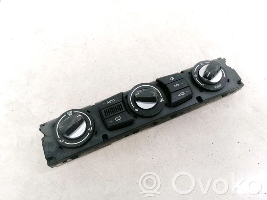 BMW 5 E60 E61 Climate control unit 