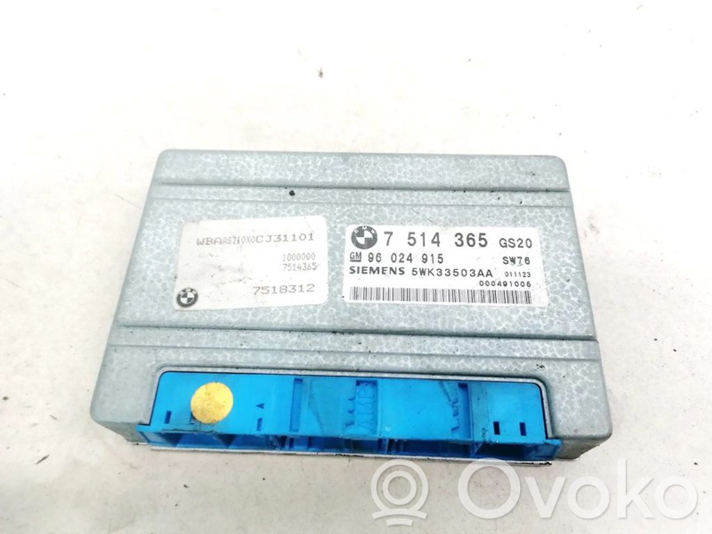 BMW 5 E39 Centralina/modulo scatola del cambio 