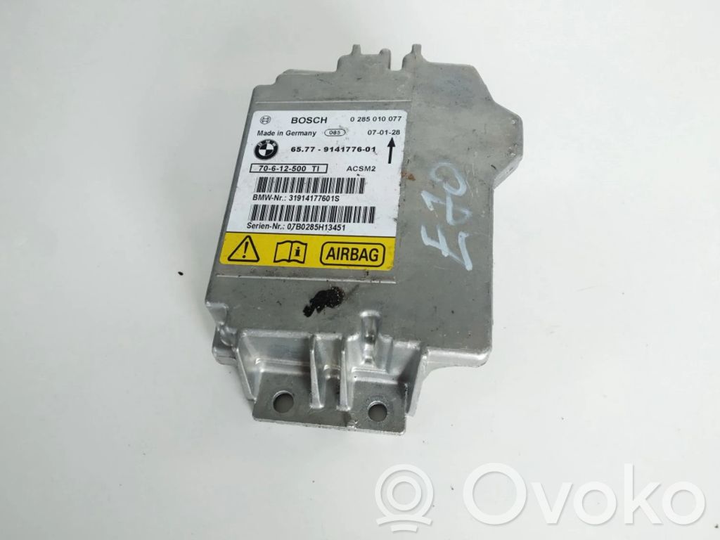 Unidad de control/módulo del Airbag   0285010077,6577914177601,0285010077,31914177601S,6577914177601