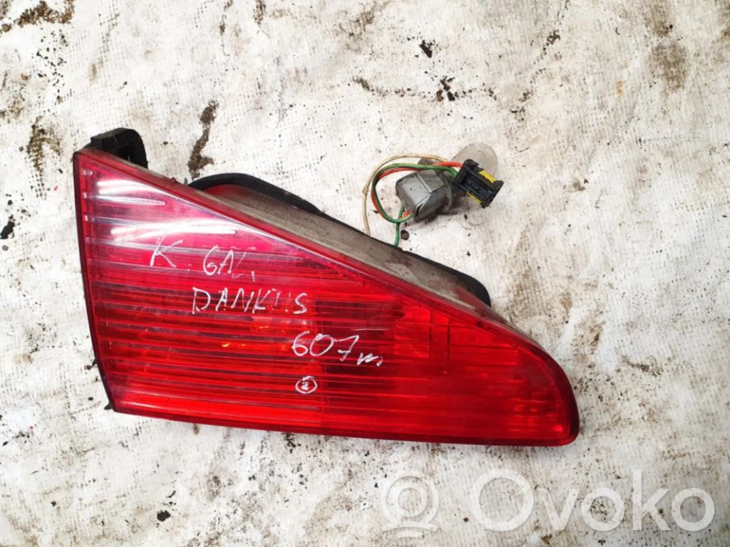 Peugeot 607 Luci posteriori del portellone del bagagliaio 