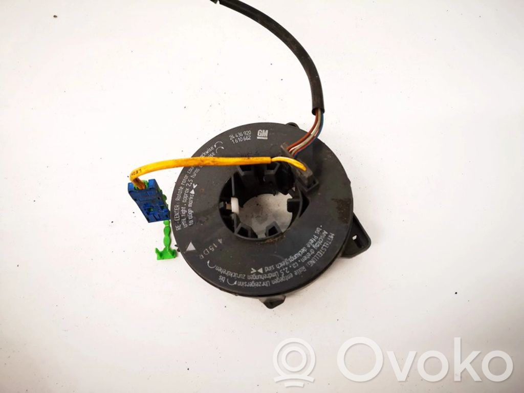 Opel Zafira A Innesco anello di contatto dell’airbag (anello SRS)