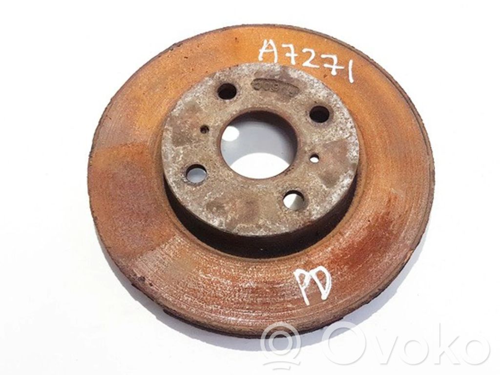 Toyota Yaris Disco del freno anteriore