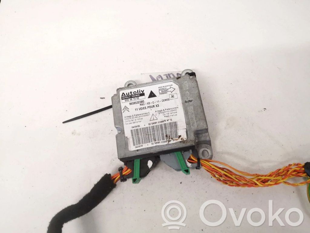 Turvatyynyn ohjainlaite/moduuli   9659532380,603481900,603481900,9659532380