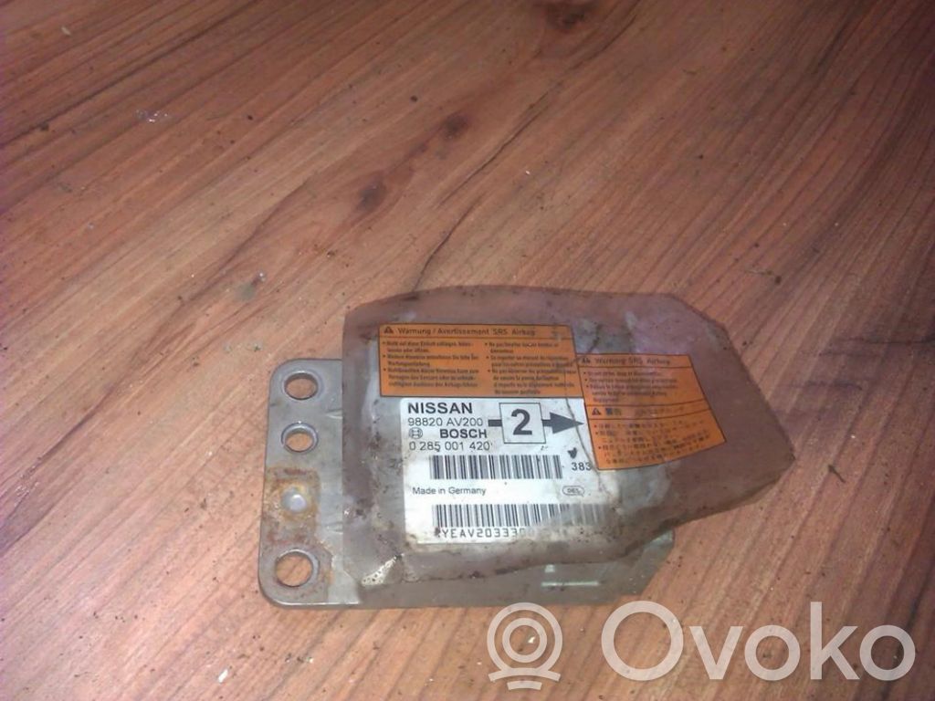 Nissan Primera Unitate/modul de comandă airbaguri 