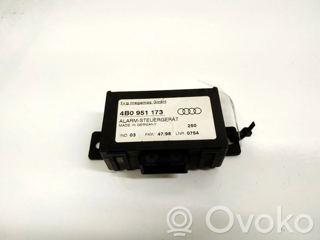 Audi A6 S6 C5 4B Centralina/modulo allarme 