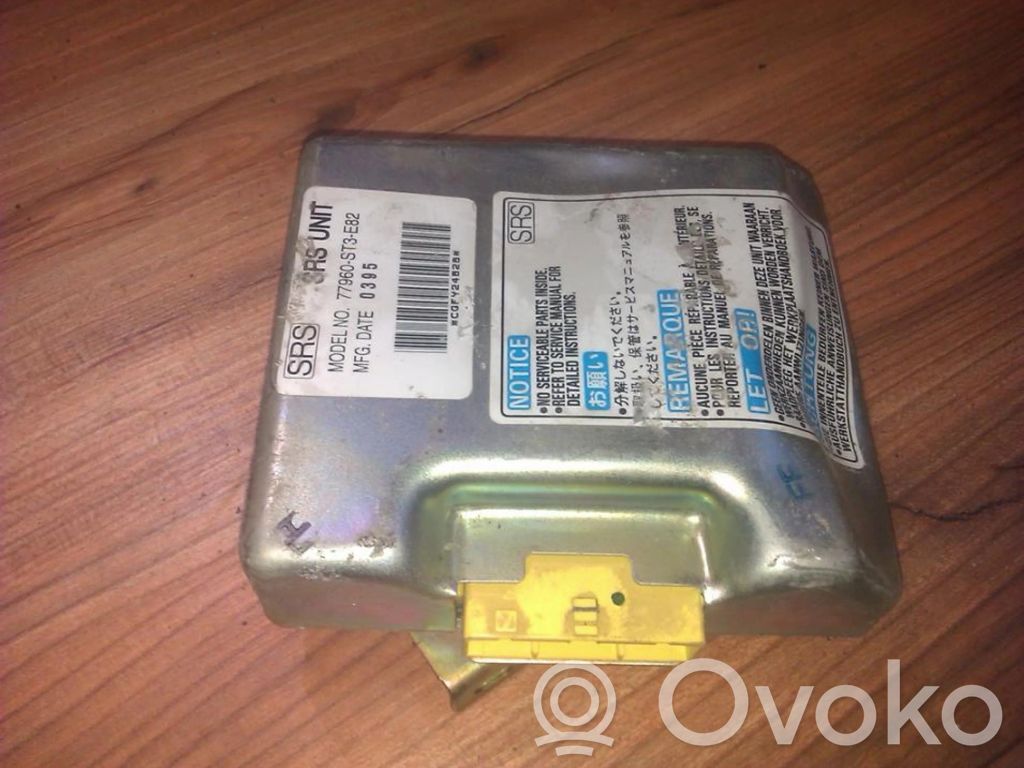 Airbag control unit/module   77960ST3E82,77960ST3E82,77960ST3E82,77960ST3E82
