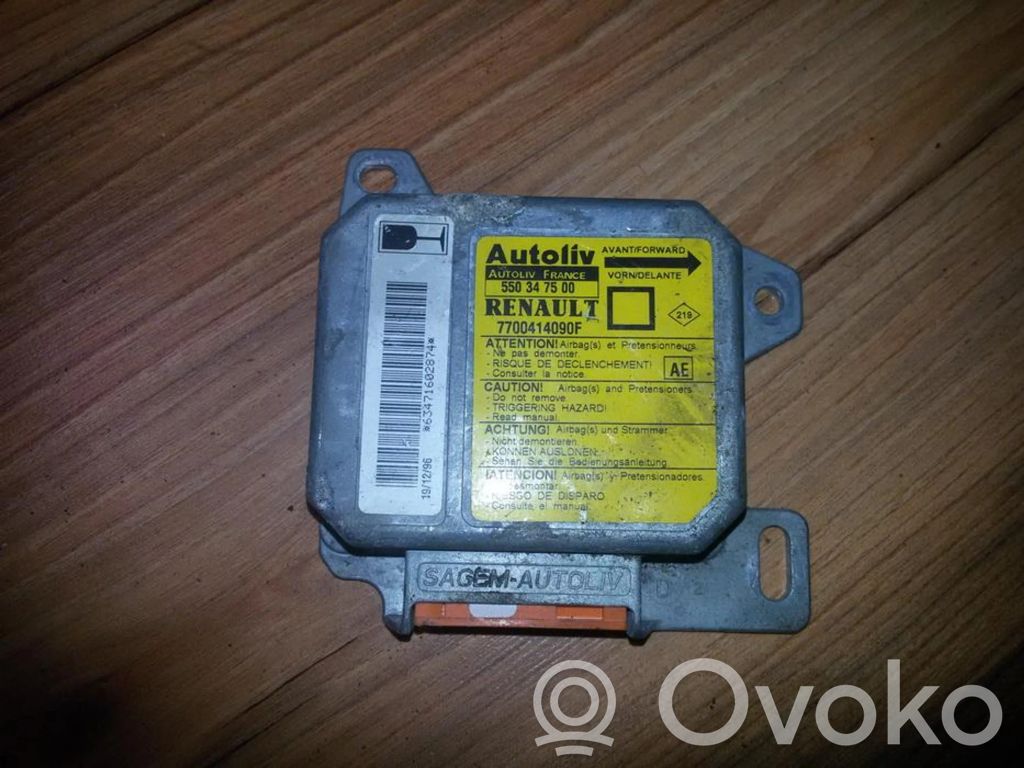 Renault Megane I Centralina/modulo airbag 