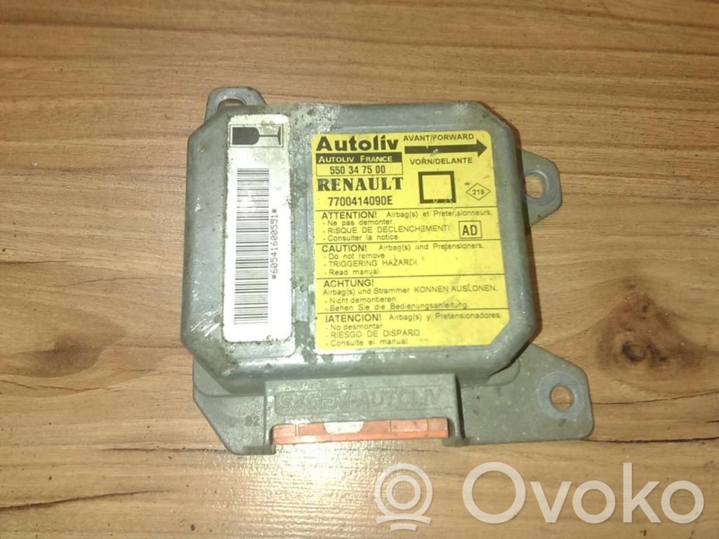 Renault Megane I Centralina/modulo airbag 