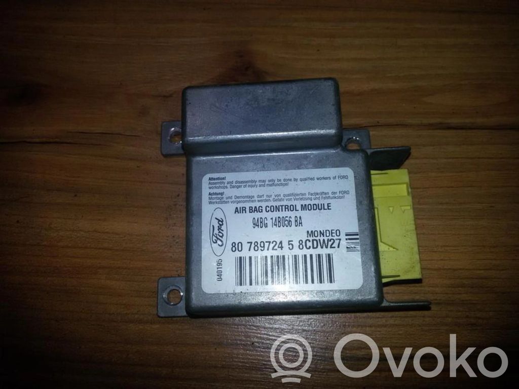 Centralina/modulo airbag   94BG14B056BA,8078972458CDW27,8078972458CDW27,94BG14B056BA
