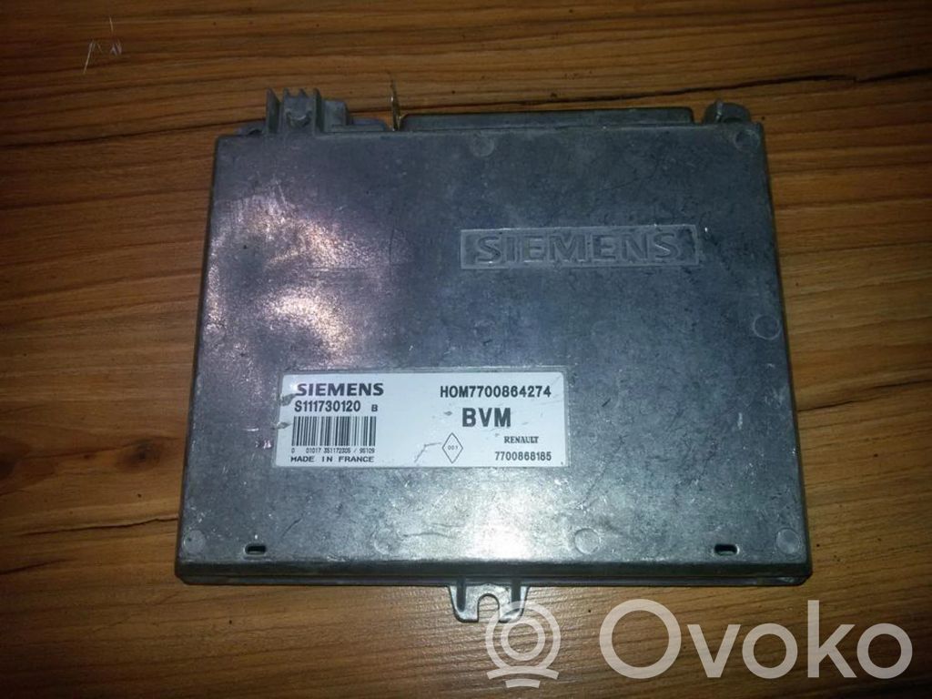 Engine control unit/module   HOM7700864274,S111730120B,HOM7700864274,S111730120B