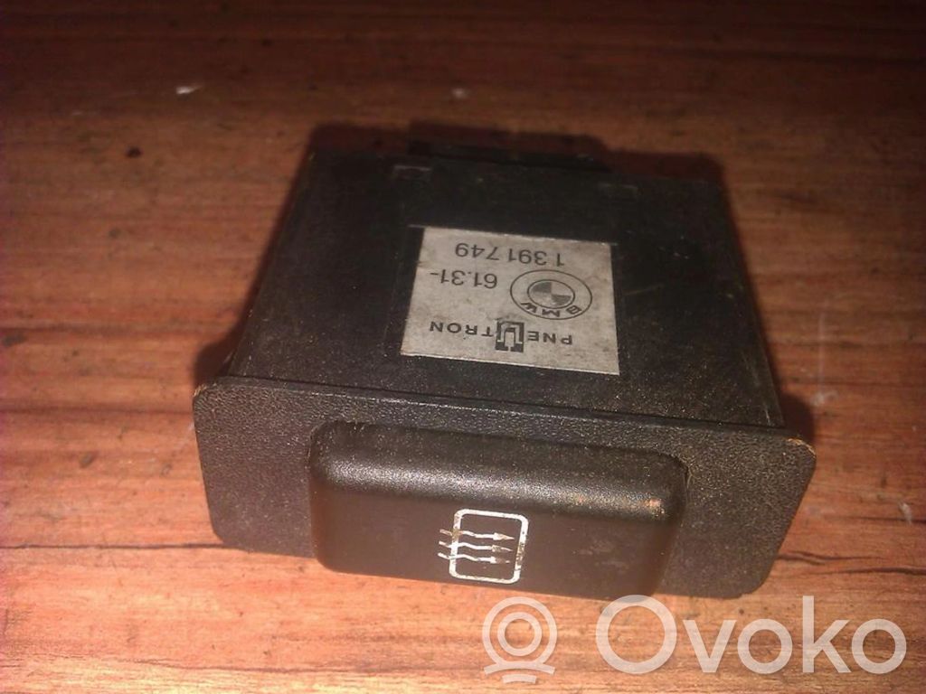 Windscreen/window heater switch   61311391749,61311391749