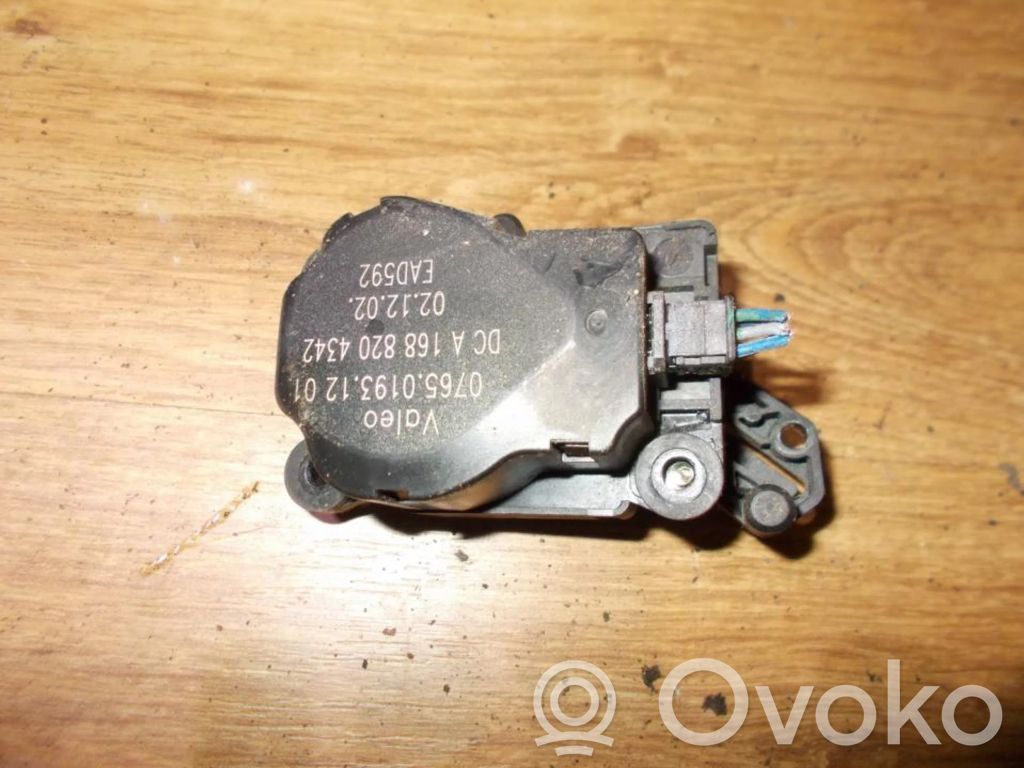 Mercedes-Benz A W168 Motorino attuatore aria
