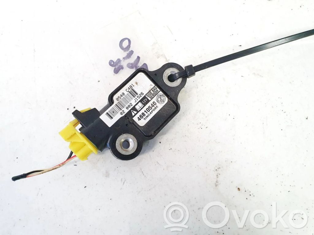Alfa Romeo 147 Sensor impacto/accidente para activar Airbag 
