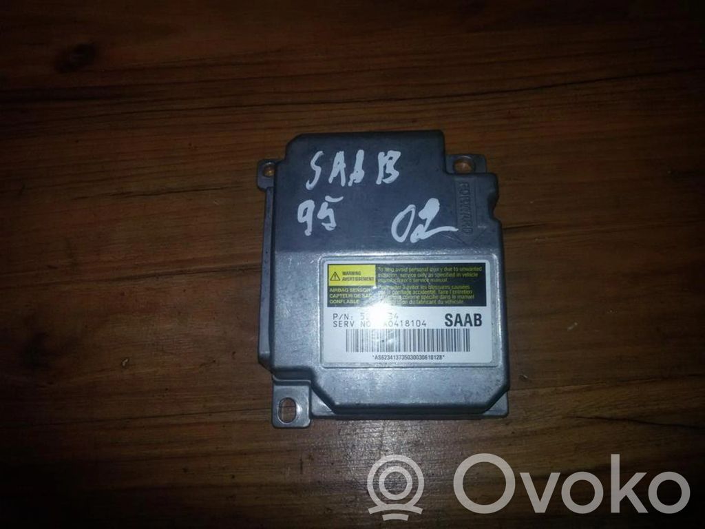 Saab 9-5 Airbag control unit/module 