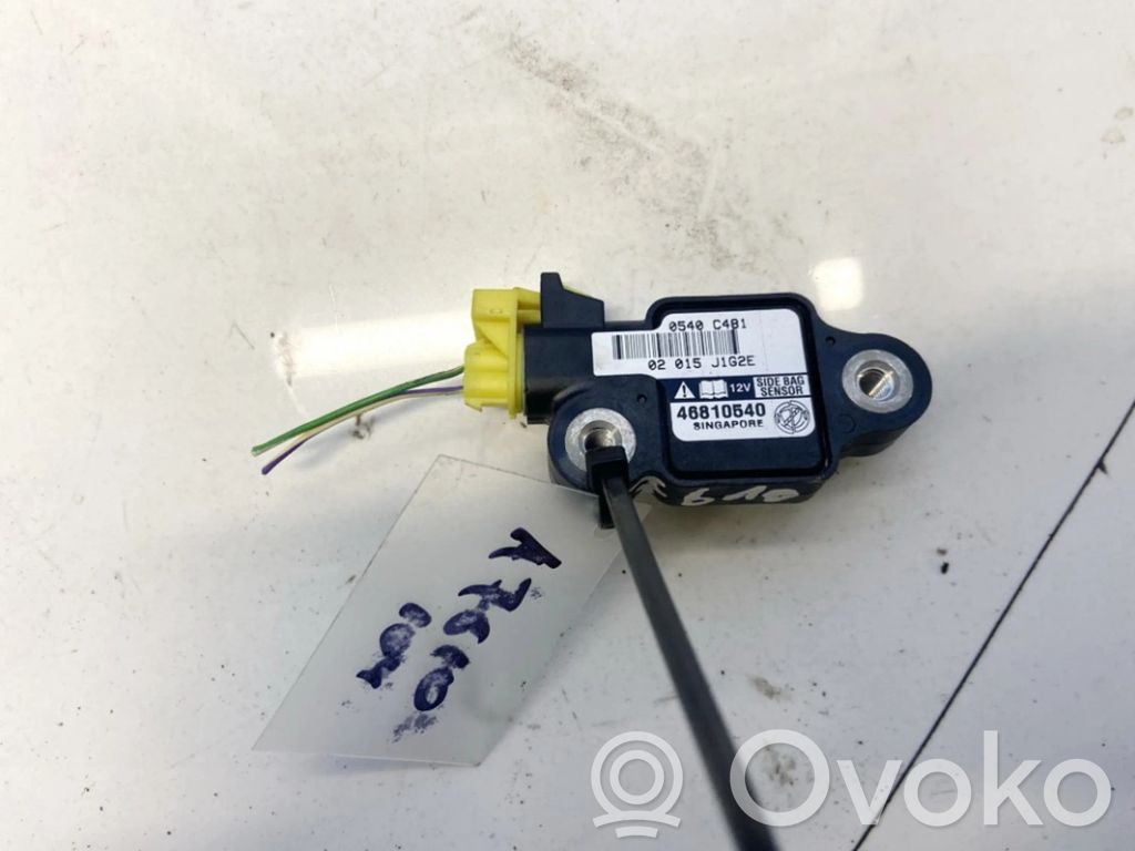 Alfa Romeo 147 Sensor impacto/accidente para activar Airbag 