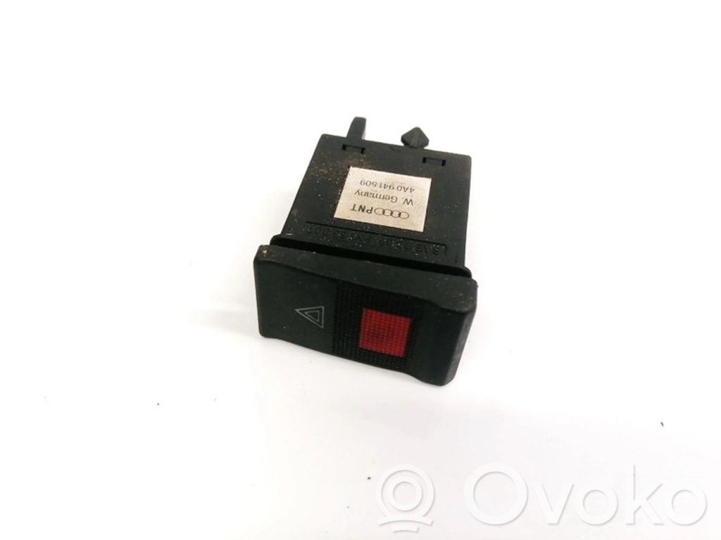 Interrupteur feux de détresse   4A0941509,4A0941509