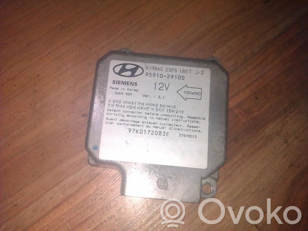 Hyundai Elantra Centralina/modulo airbag