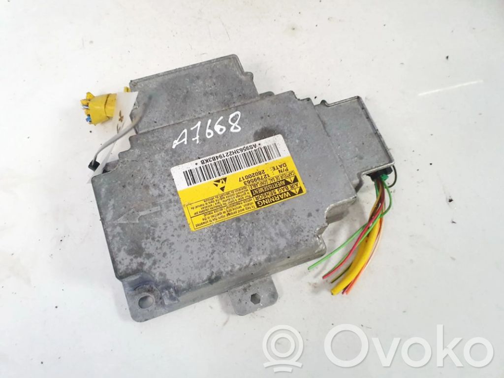 Airbag control unit/module   12799563,28020018,12799563,28020018