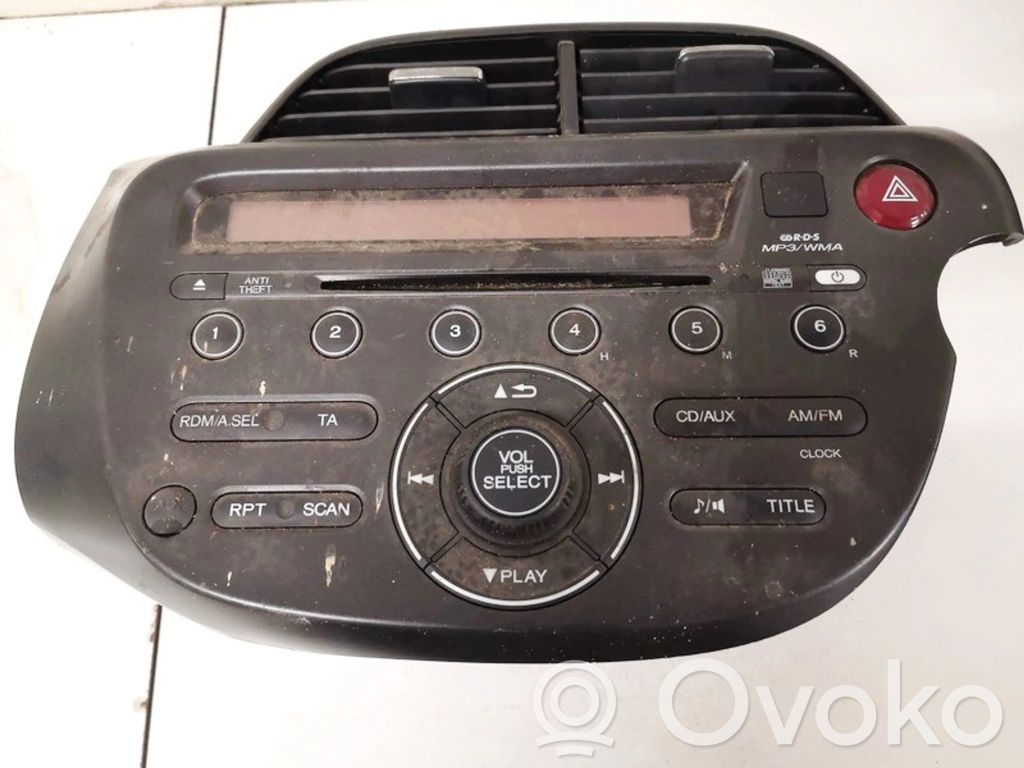 Honda Jazz Panel / Radioodtwarzacz CD/DVD/GPS 