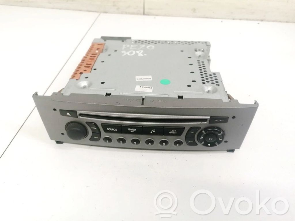 Peugeot 308 Unità principale autoradio/CD/DVD/GPS