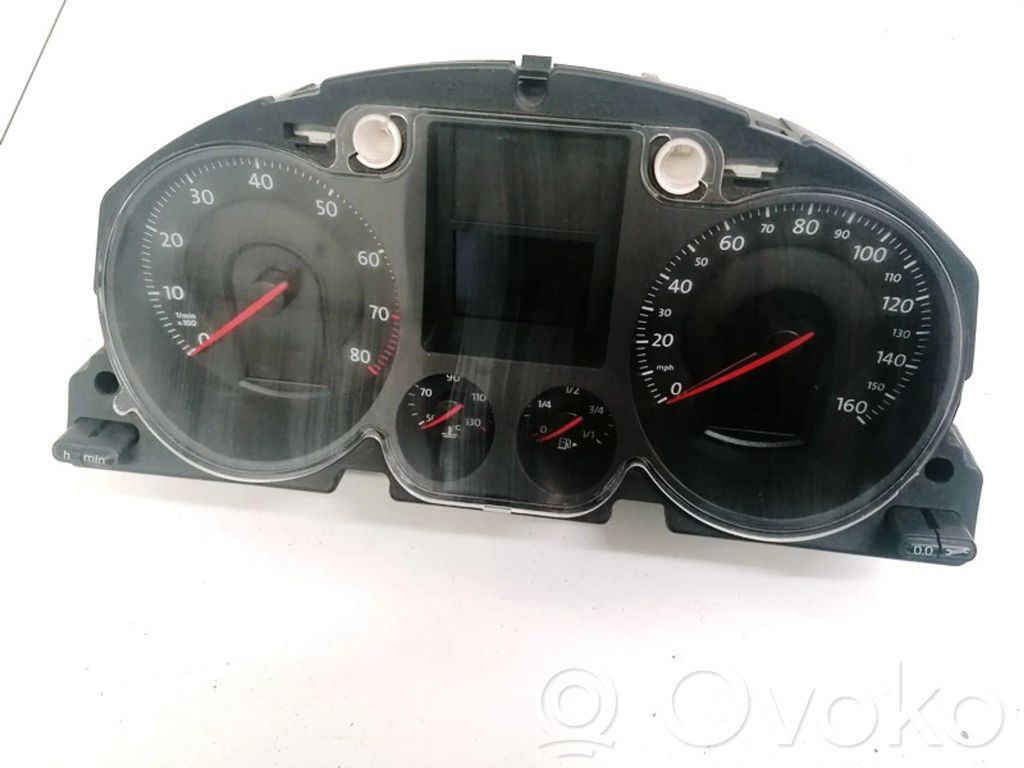 Volkswagen PASSAT B6 Nopeusmittari (mittaristo) 