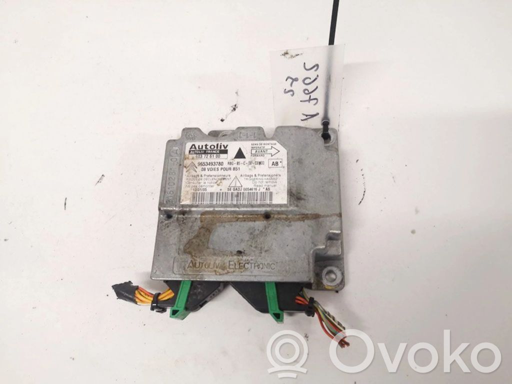 Citroen C4 I Unitate/modul de comandă airbaguri 