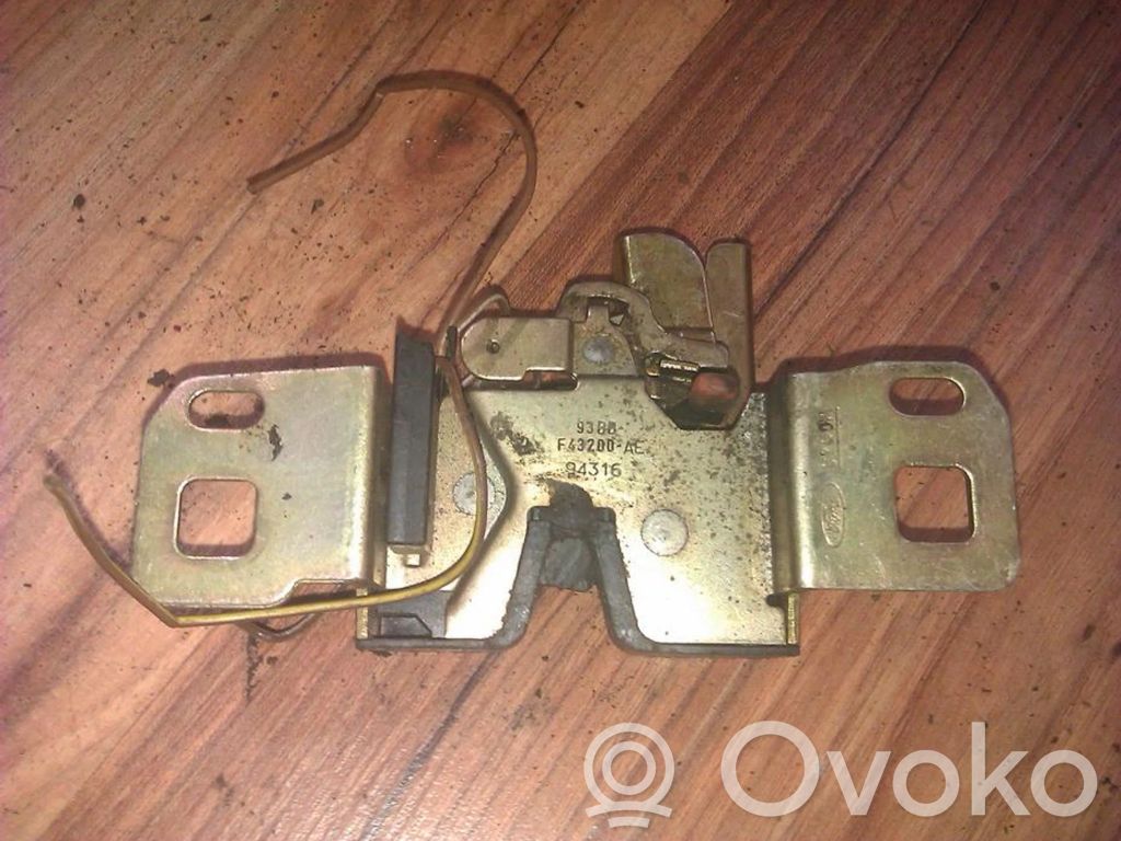 Ford Mondeo MK I Blocco/chiusura/serratura del portellone posteriore/bagagliaio