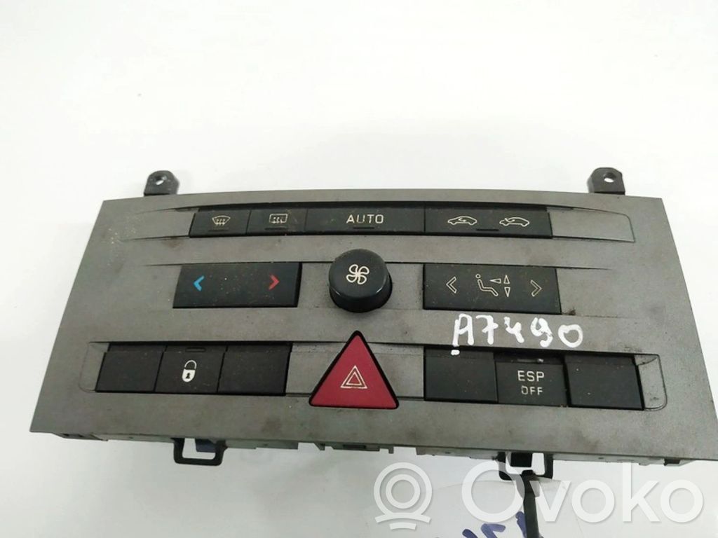 Peugeot 407 Centralina del climatizzatore 