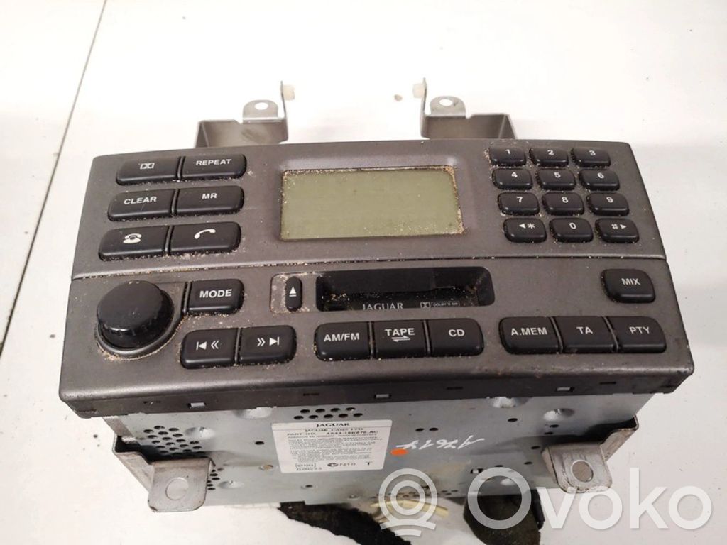 Jaguar X-Type Panel / Radioodtwarzacz CD/DVD/GPS 