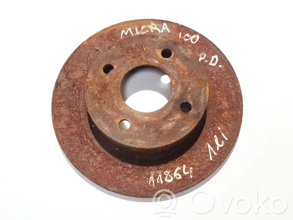 Nissan Micra Bremsscheibe vorne 