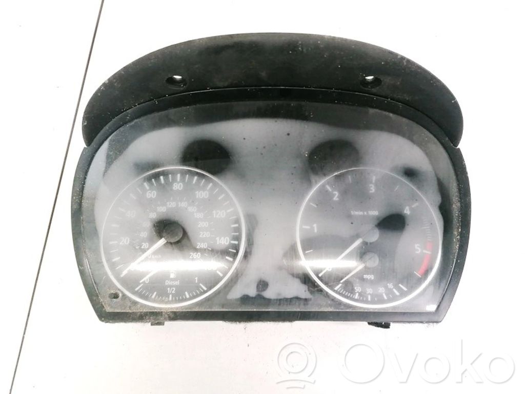 BMW 3 E90 E91 Speedometer (instrument cluster) 